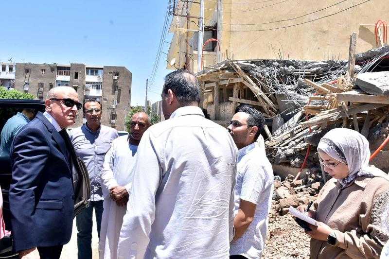 محافظ الأقصر يشرف على تنفيذ إزالة فورية لبناء بدون ترخيص