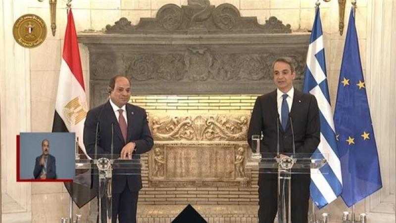 الرئيس السيسي: نولي أهمية لمشروع الربط الكهربائي بين مصر والاتحاد الأروبي