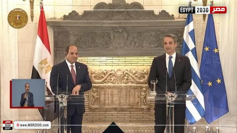 الرئيس السيسي خلال المؤتمر
