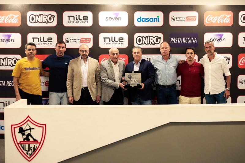 الزمالك يكرم جوزيه بيسيرو بعد إنهاء التعاقد بالتراضي