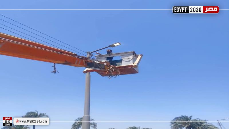 قرية النخيلة في مركز أبوتيج