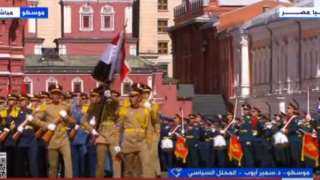 شاهد.. القوات المصرية تشارك في عرض عسكري باحتفالات ذكرى عيد النصر بموسكو