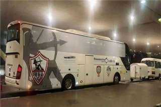 وصول حافلة الزمالك إلى ستاد المقاولون العرب لمواجهة سيراميكا بالدوري