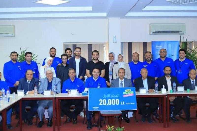 رئيس جامعة المنوفية يعلن فوز ٣ فرق من كلية الهندسة بمسابقة ”فكر وسيب بصمتك” بمجموعة  العربى