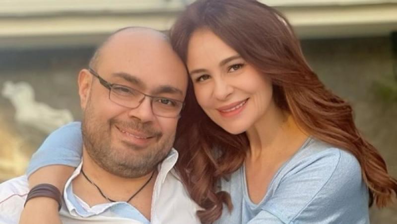 كارول سماحة وزوجها وليد مصطفى 