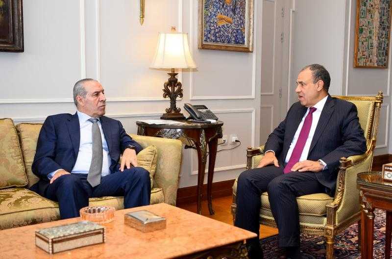 وزير‎ الخارجية يستقبل نائب رئيس اللجنة التنفيذية لمنظمة التحرير الفلسطينية ونائب رئيس فلسطين