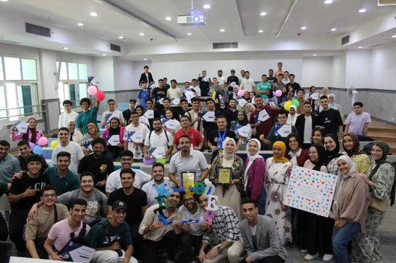 كلية علوم الحاسب بجامعة حلوان الأهلية تطلق مسابقة”meta coder” للبرمجة وتكرم الثلاث مراكز الأولى