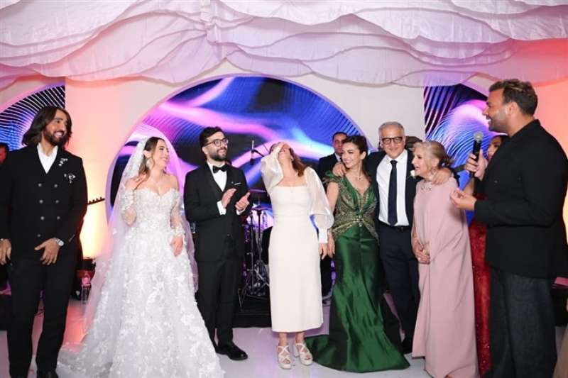 زفاف نجل شقيقة أصالة نصري