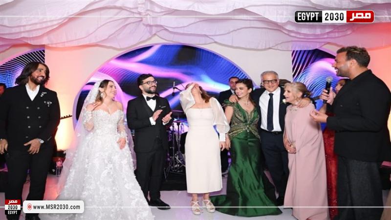 زفاف نجل شقيقة أصالة نصري