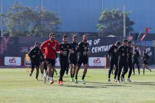 الأهلي يختتم تدريباته استعدادًا لمواجهة سيراميكا كليوباترا بـ دوري نايل