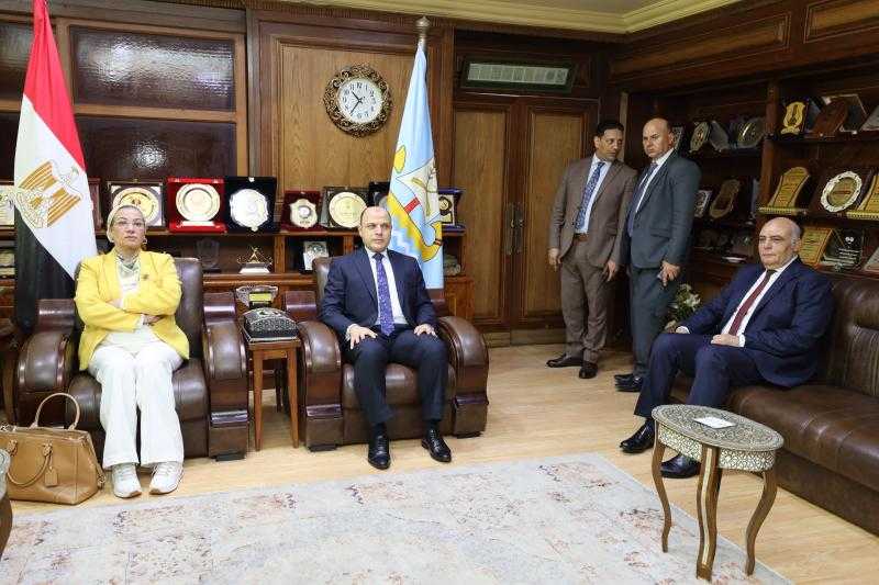 محافظ كفرالشيخ يستقبل وزيرة البيئة قبيل انطلاق مؤتمر الابتكار من أجل مستقبل أخضر