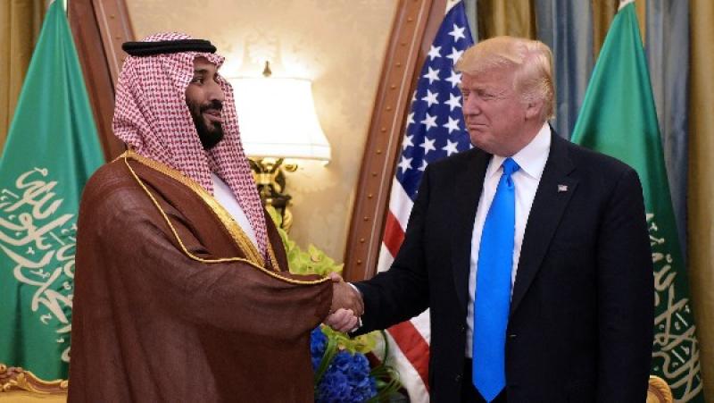 ولي العهد السعودي و ترامب 