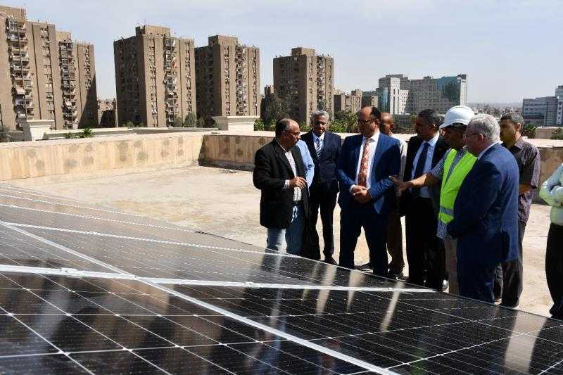 محطة للطاقة الشمسية مشروع تخرج مميز لطلاب برنامج تأهيل المعلمين بكلية التكنولوجيا والتعليم حلوان