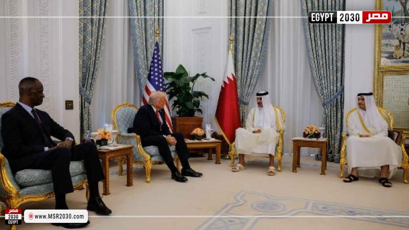 ترامب وأمير قطر