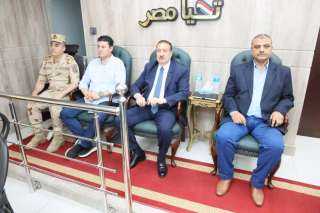 محافظ المنوفية يشهد نموذج محاكاة لخطة إدارة سيناريو لأزمة افتراضية وجاهزية التعامل الفوري معها