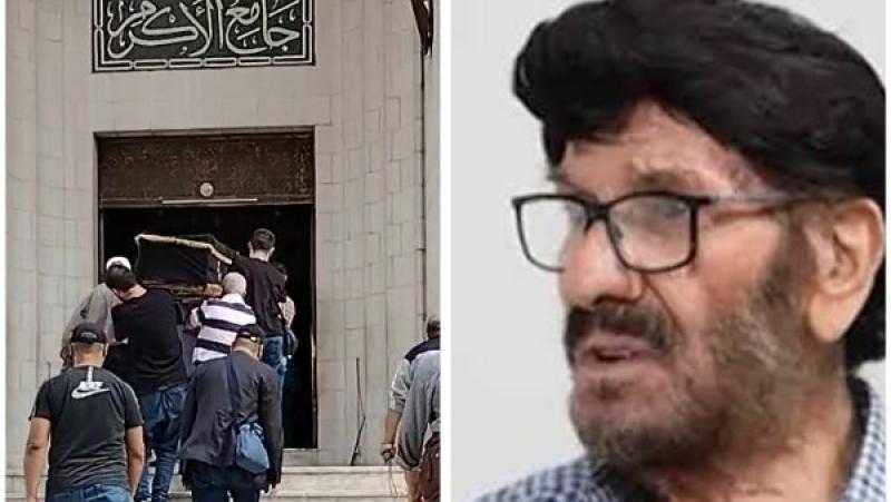 جنازة الفنان السوري الفلسطيني أديب قدورة في دمشق