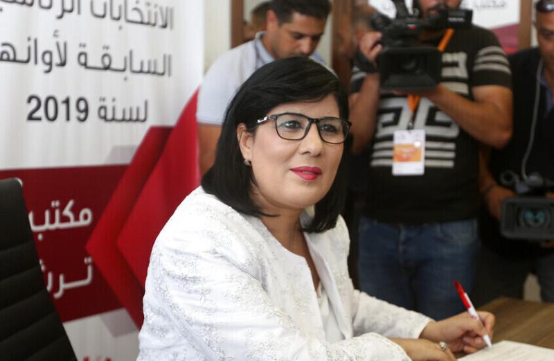 رئيسة الحزب الحر الدستوري