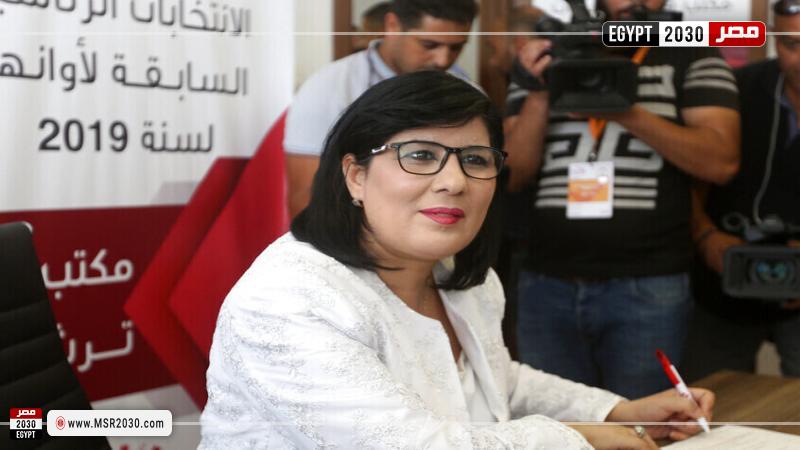 رئيسة الحزب الحر الدستوري