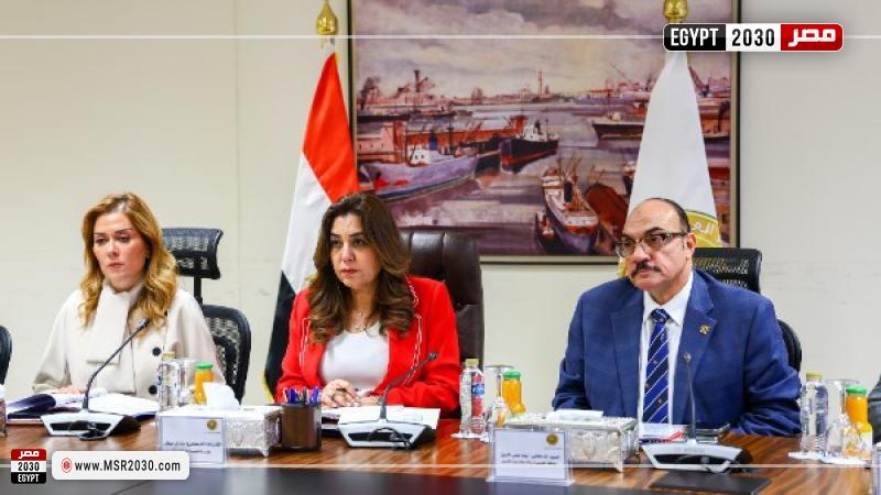 اجتماع وزيرة التنمية المحلية