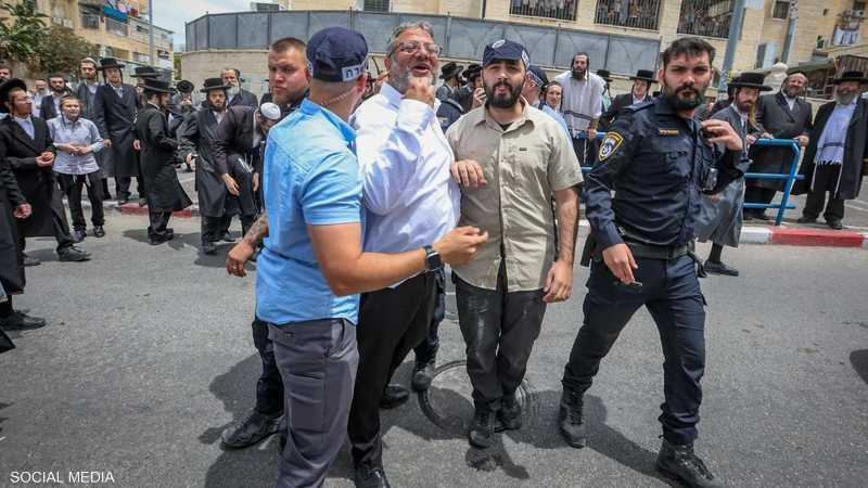 إسرائيليون متطرفون يهاجمون بن غفير ويضربون زوجته