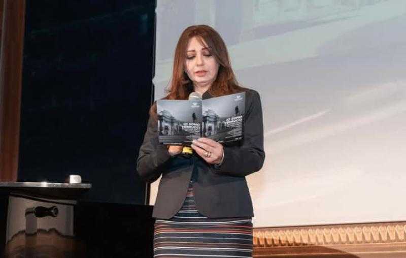 رانيا يحيى تستضيف عرضًا مميزًا لفرقة فولكلور إيطالية في روما
