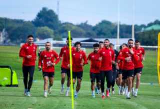الأهلي يختتم استعداداته لمواجهة البنك الأهلي في دوري نايل