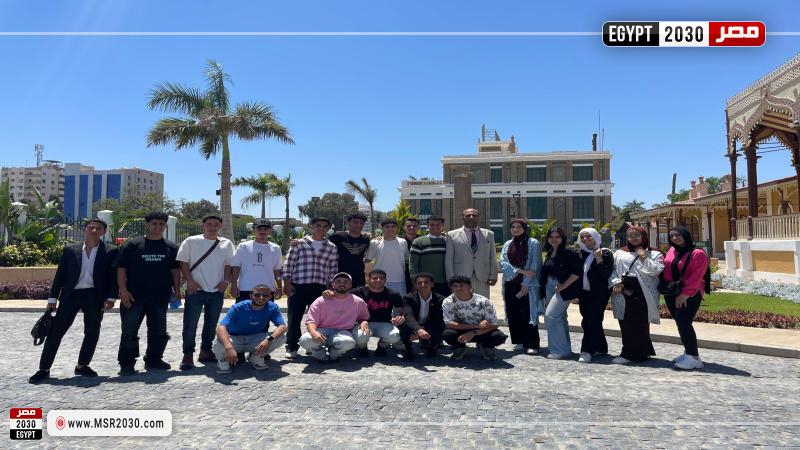 طلاب جامعة الإسماعيلية الجديدة الأهلية