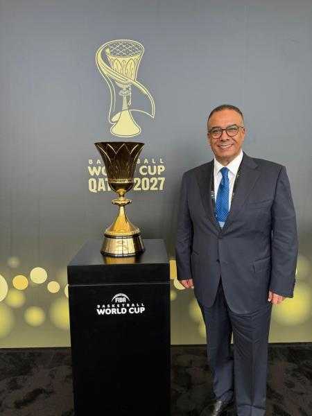عمرو مصيلحي يشهد اجتماعات الاتحاد الدولي لكرة السلة بالبحرين