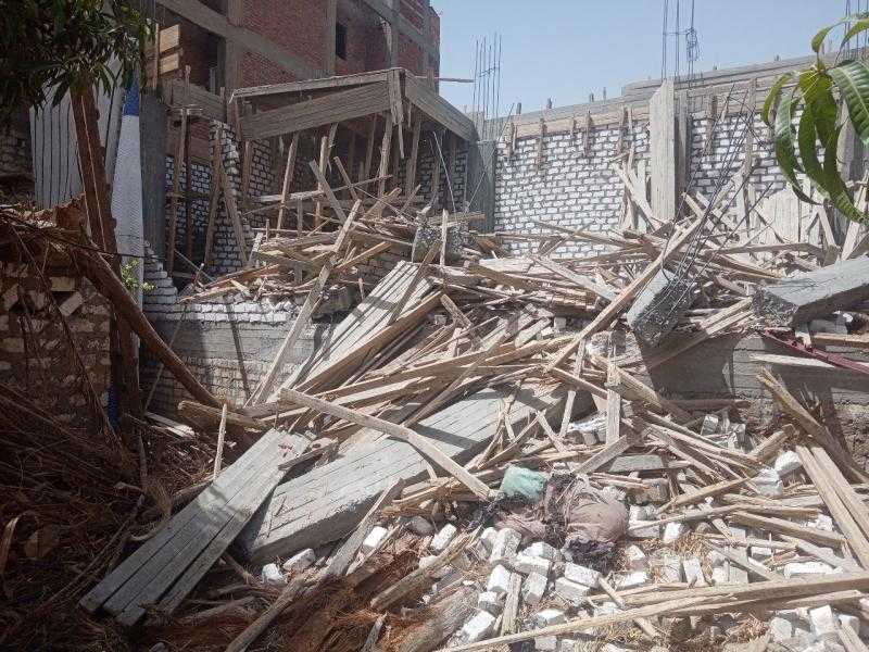إزالة 16 حالة تعدٍ بنجع حمادي بقنا ضمن الموجة 26 لإزالة التعديات