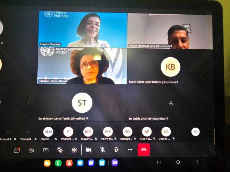 ندوة لمتخصصي الترجمة بالأمم المتحدة بكلية الألسن بجامعة عين شمس