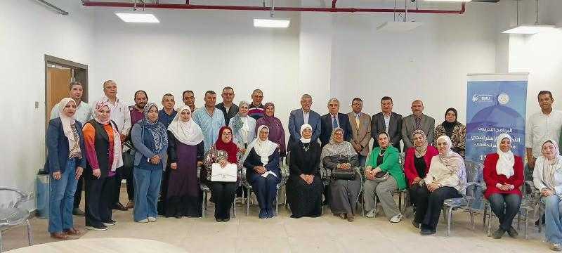 جامعة بنها الأهلية تنظم برنامج تدريبي عن التخطيط الاستراتيجي لمؤسسات التعليم العالي