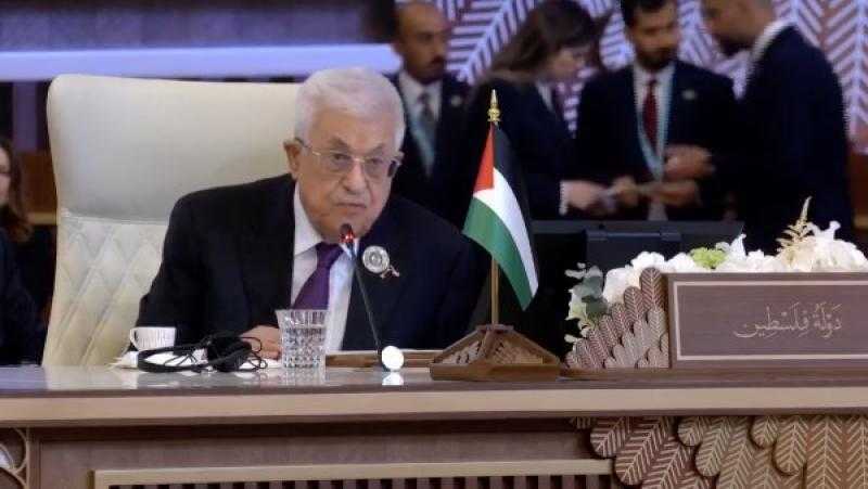 الرئيس الفلسطيني يطالب بتمكين السلطة من غزة وتخلي جميع الفصائل عن السلاح