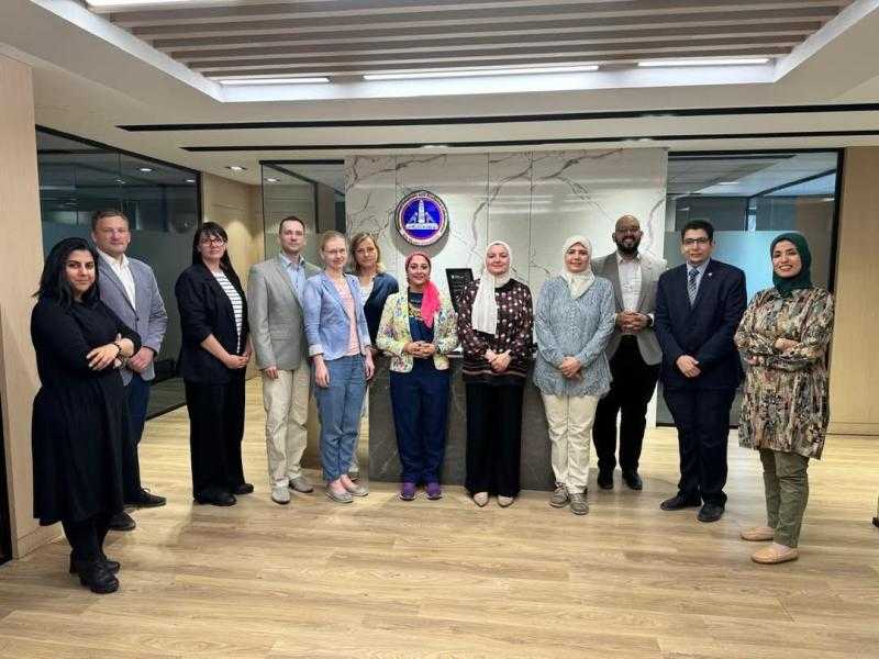 جامعة عين شمس تبحث سبل التعاون الأكاديمي مع جامعة ”Vidzeme” بدولة لاتفيا