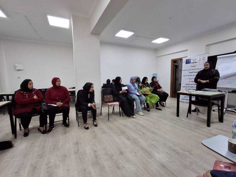 تدريب للقيادات النسائية في الأقصر من خلال مبادرة تعزيز المشاركة المجتمعية للنساء في الحوكمة والتنمية المحلية