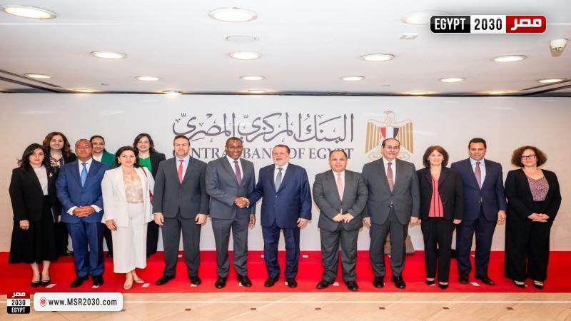 محافظ البنك المركزي يستقبل وفد صندوق النقد الدولي