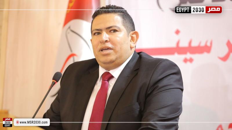المهندس محمد رشيدي، القيادي بحزب الحرية المصري