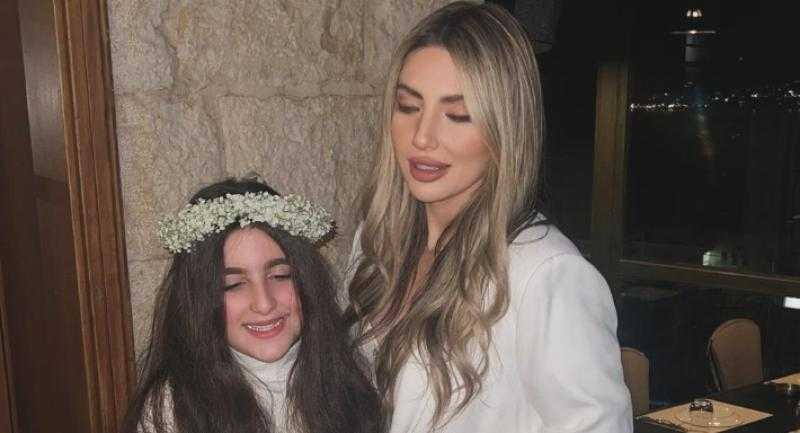 أحدث ظهور لابنة وائل كفوري الصغرى ... تحتفل بطقس ديني