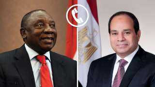 الرئيس السيسي ونظيره الجنوب إفريقي يبحثان سبل تطوير الشراكة الاقتصادية والتجارية والاستثمارية