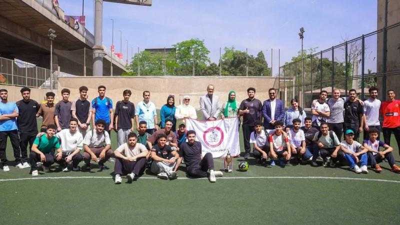 كلية الإعلام بجامعة عين شمس تختتم النسخة الثانية من بطولة الدوري