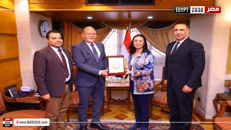 وزيرة التضامن الاجتماعي