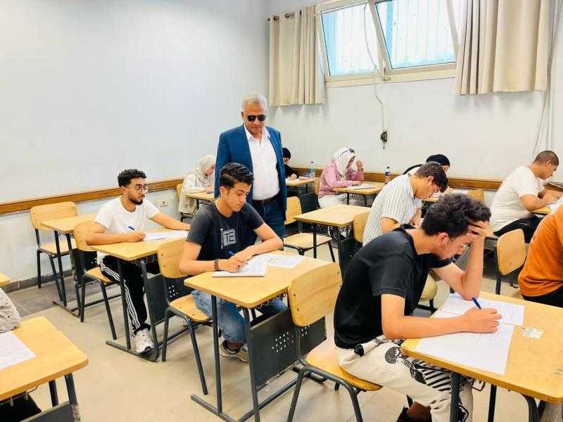 انطلاق امتحانات نهاية العام بجامعة حلوان التكنولوجية الدولية وسط انضباط تام واستعدادات استثنائية