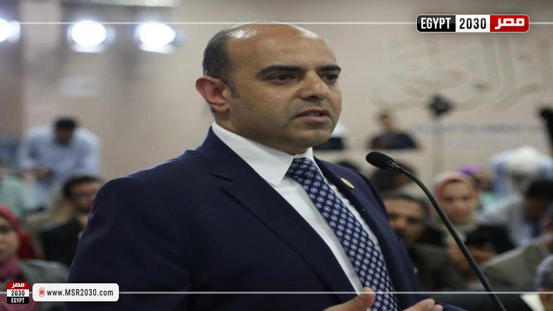 محمد الحداد أمين عمال الجمهورية بحزب حماة الوطن