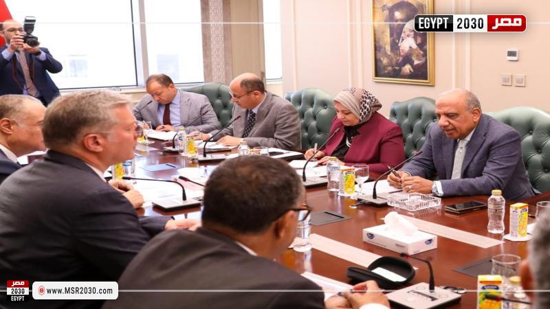 وزيرا البترول والكهرباء