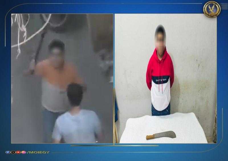 عامل يهدد جارته بسلاح أبيض أسفل منزلها في دمياط.. والداخلية تكشف الملابسات