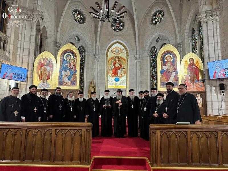 احتفال إيبارشية باريس باليوم القبطي العالمي