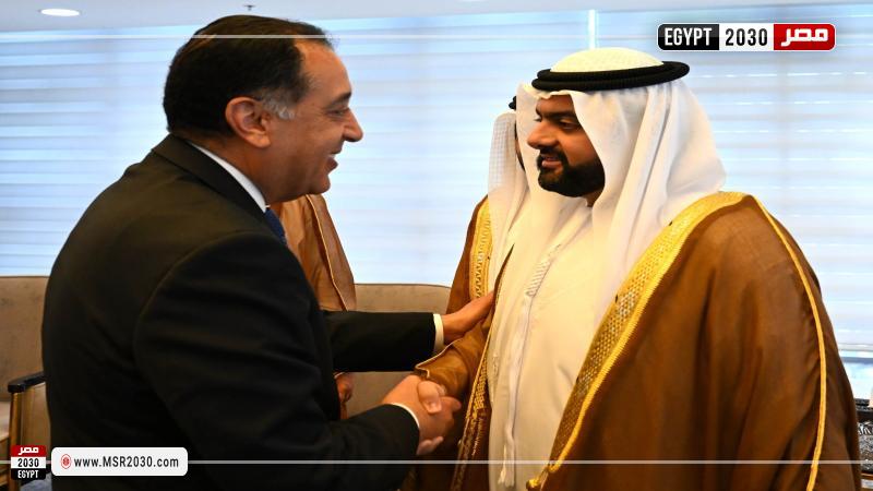 رئيس الوزراء يستقبل ولي عهد إمارة الفجيرة