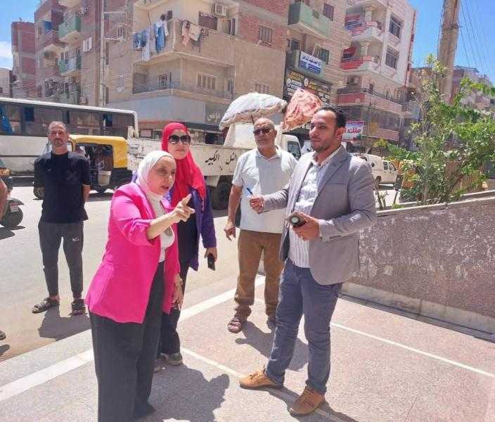 وكيل وزارة الصحة بالإسماعيلية تتفقد وحدة رعاية الطفل بإدارة التل الكبير الصحية