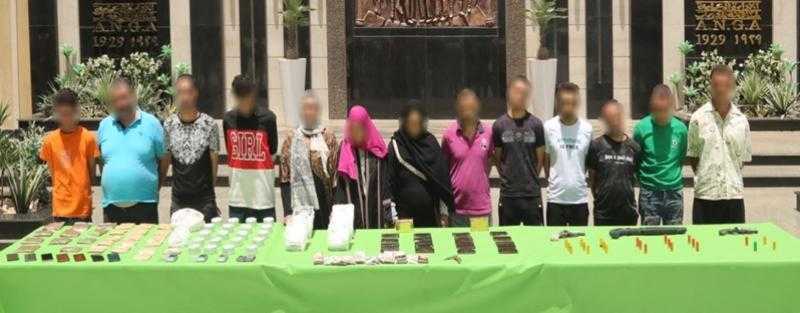 مصرع 3 عناصر شديدة الخطورة وضبط مواد مخدرة بـ26 مليون جنيه