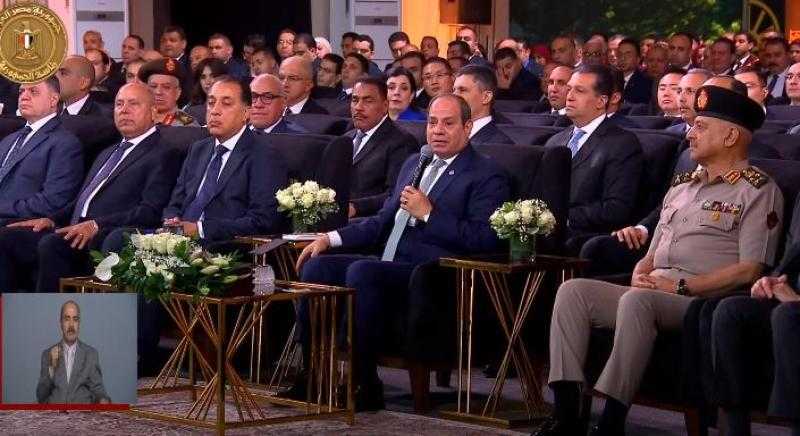 السيسي: مشروعات الطرق في سيناء سيكون لها دور محوري في دعم مشروع زراعة 500 ألف فدان