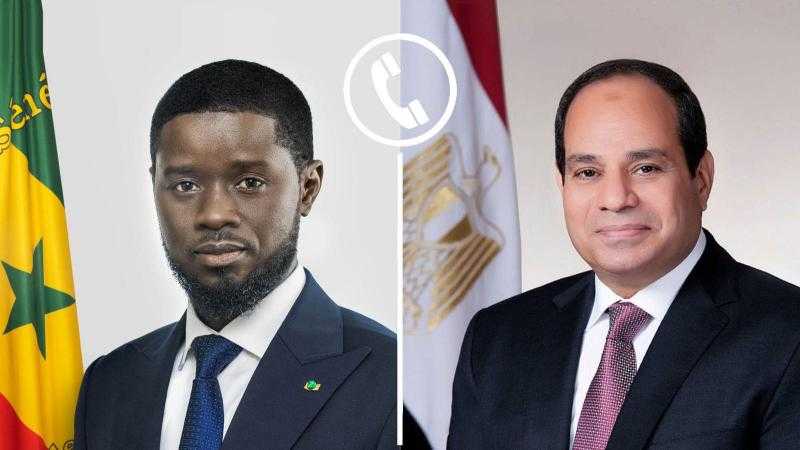 الرئيس السيسي يتلقى اتصالًا هاتفيًا من نظيره السنغالي ويؤكدان حرصهما على تعزيز العلاقات بين الجانبين